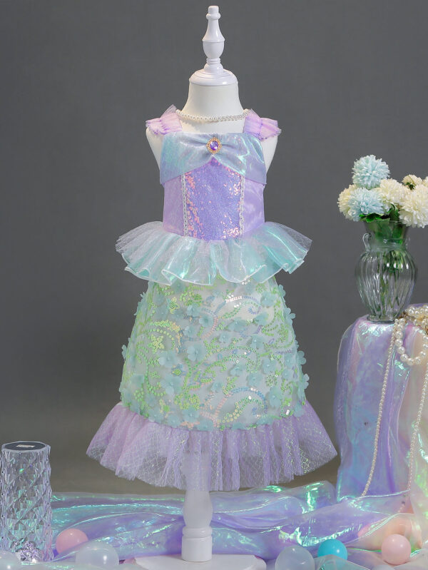 Purple Sparkle Mermaid - Image 2